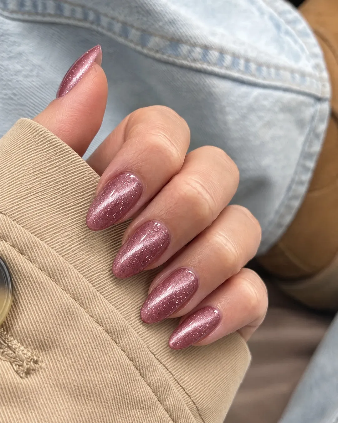 The Gel Collection 266 Lovestruck gellak cat eye lyserød