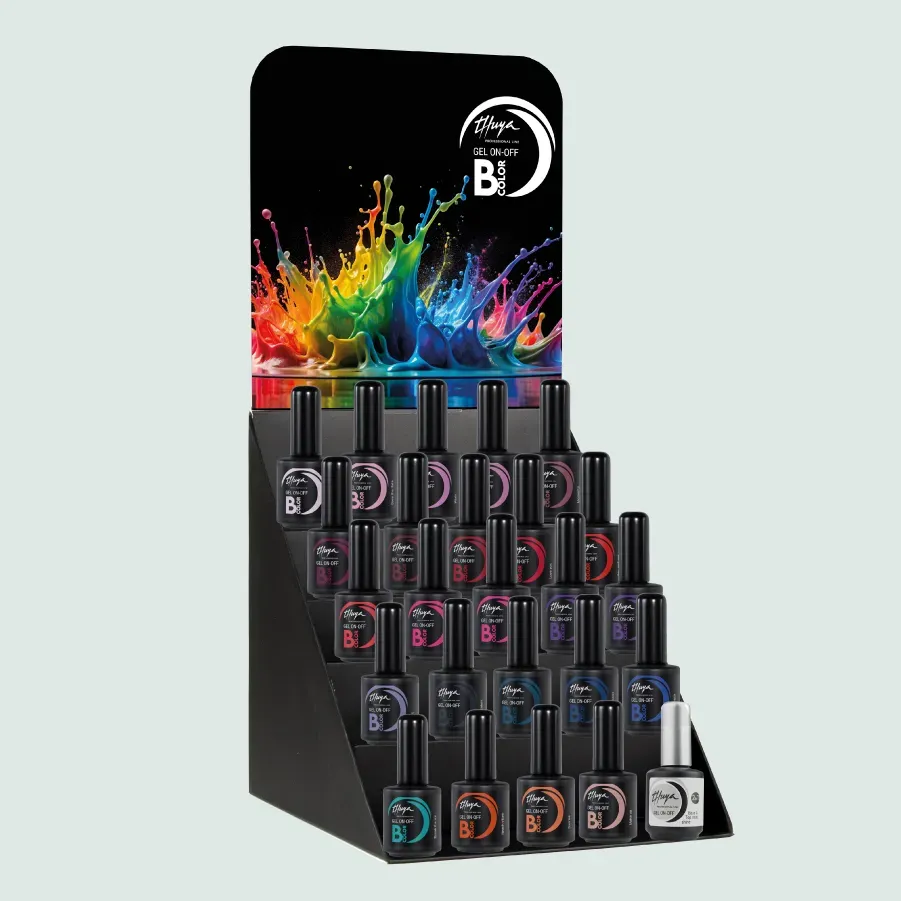 Evolution Gel Complete B-Color displaystativ 24 farver