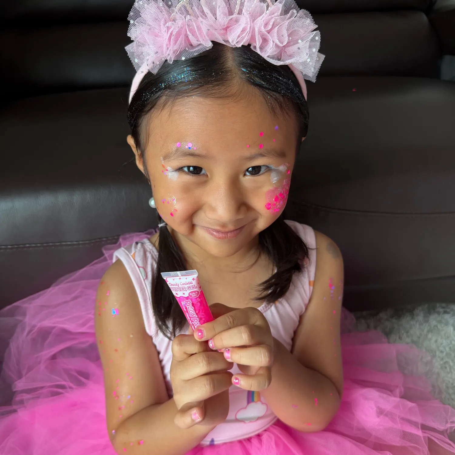 Piggy Paint Chunky Confetti glitter gel