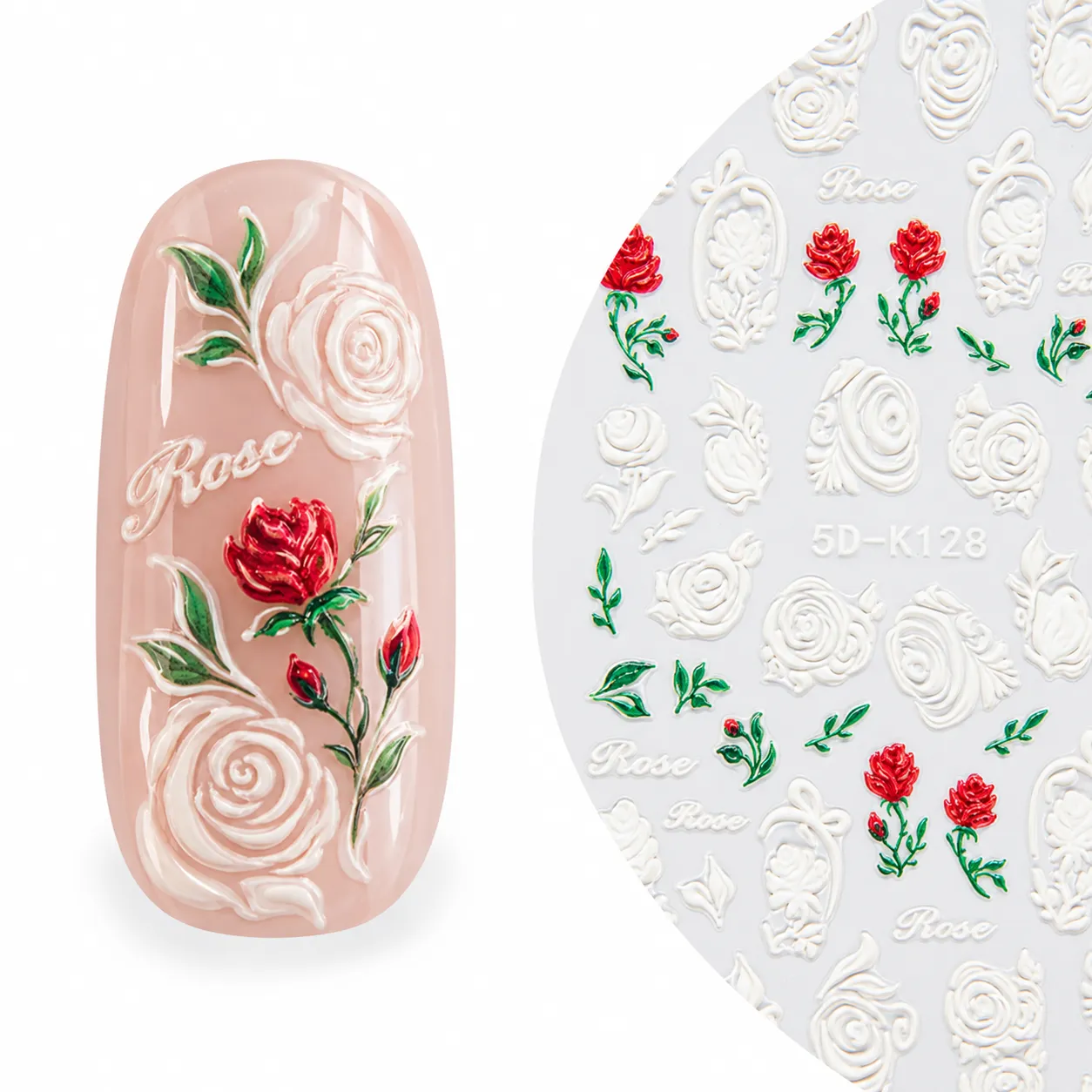 Emmi-Nail 5D Art Nail Sticker negleklistermærke