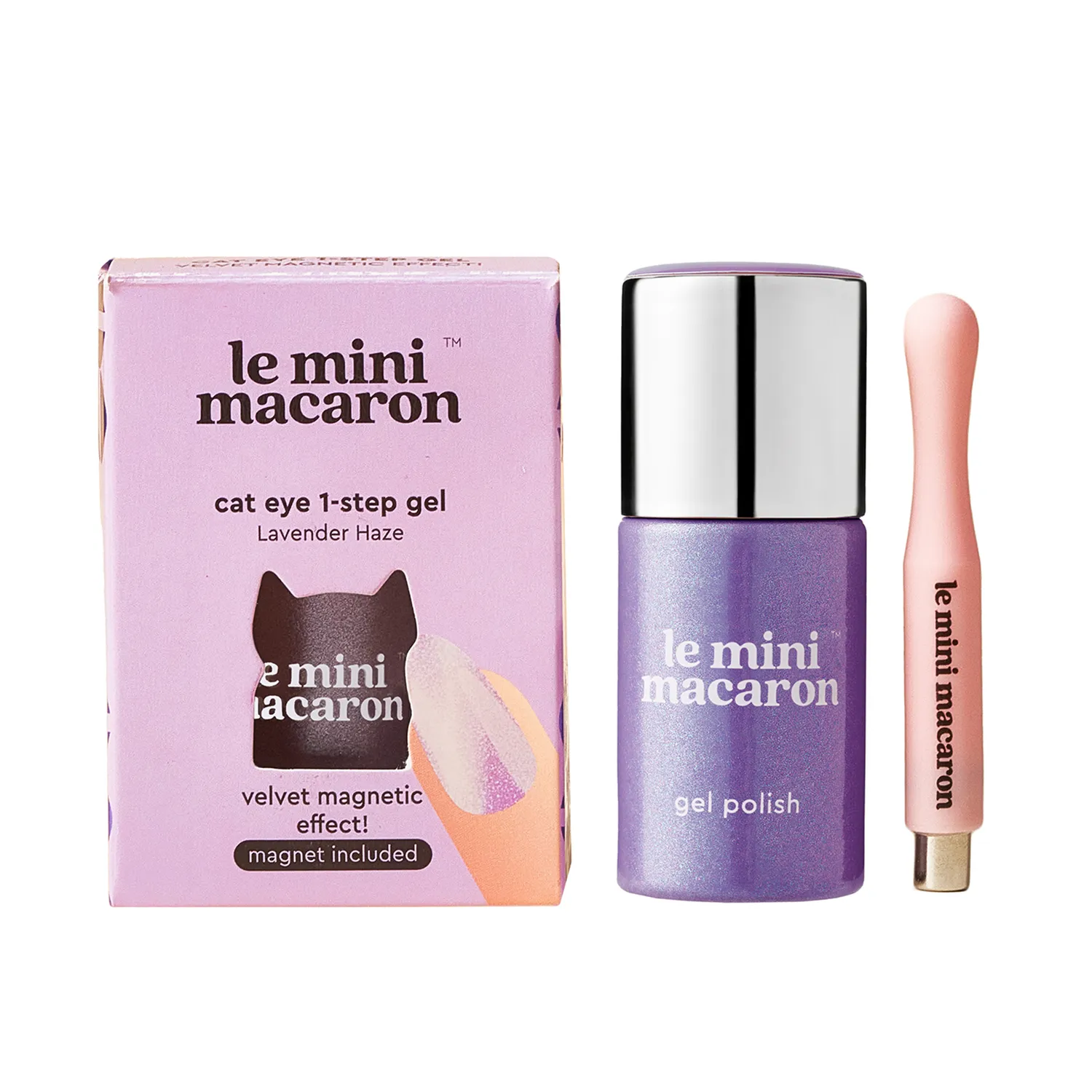 Le Mini Macaron Cat Eye gellak 8,5 ml med magnet
