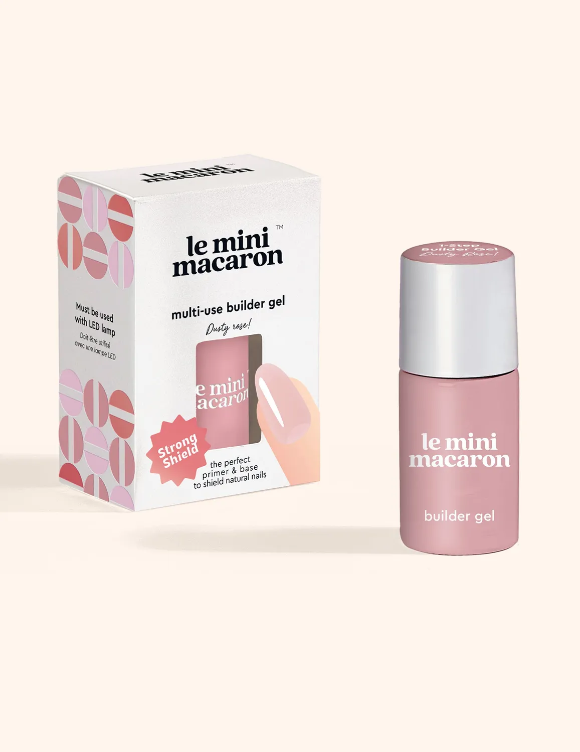 Le Mini Macaron Multi-use Builder Gel 8,5 ml 5-i-1