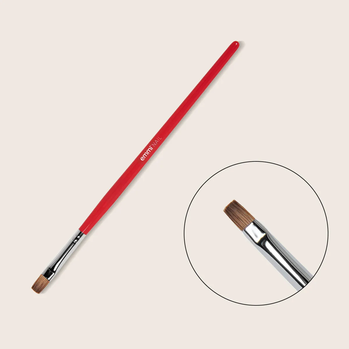 Emmi-Nail GenerationRed Pinsel gelpensel naturhår
