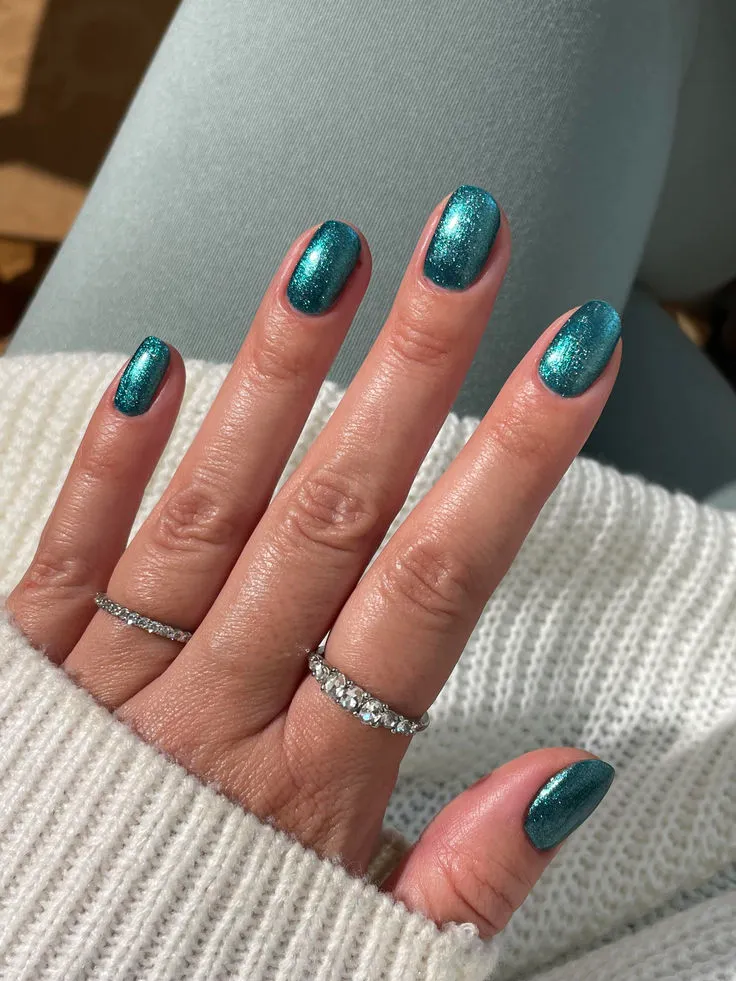 Le Mini Macaron Enchanted Forest gellak 8,5 ml grøn shimmer