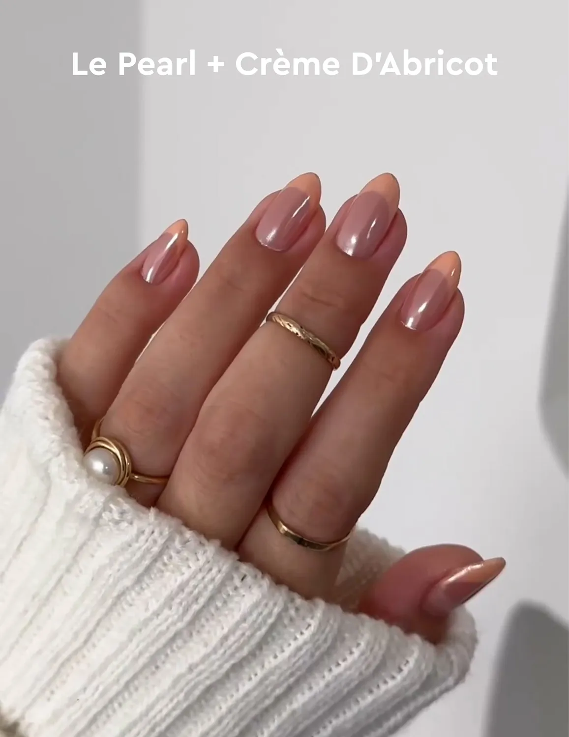 Le Mini Macaron Le Pearl chrompulver sæt 4 ml hvid perlemor