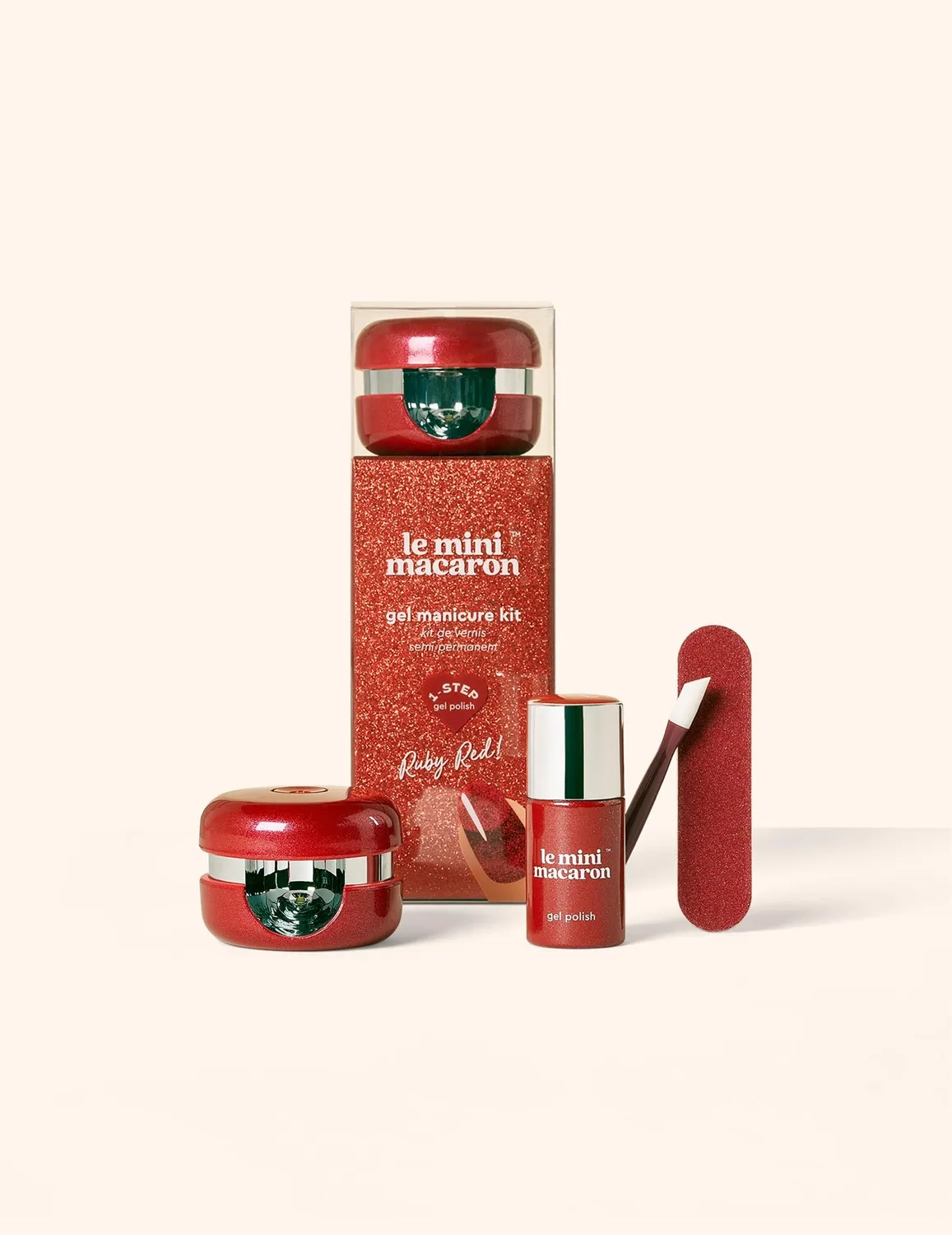 Le Mini Macaron Gel Manicure Kit gelmanicuresæt