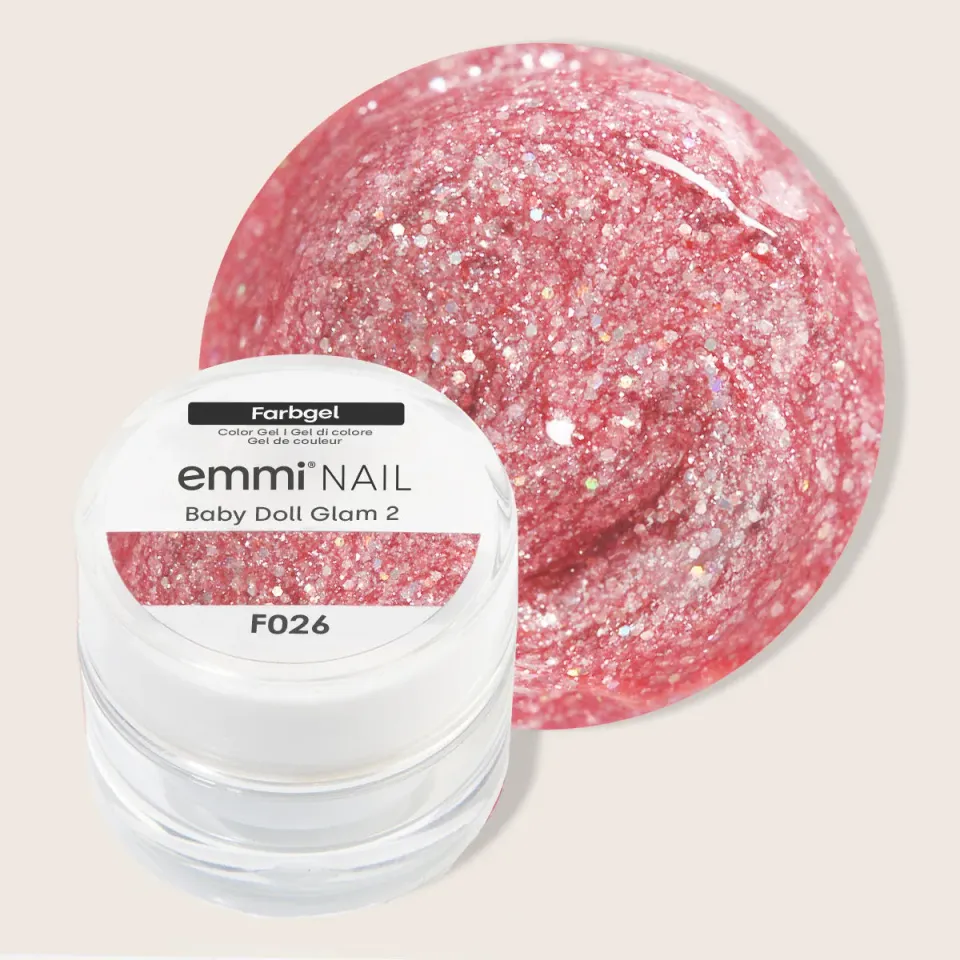 Emmi-Nail Farbgel Baby Doll Glam 2 F026 5 ml