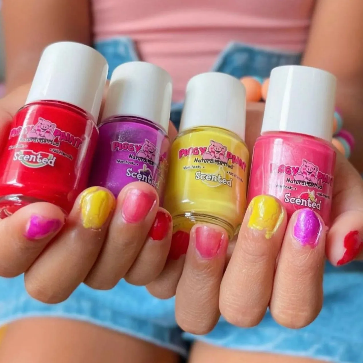 Piggy Paint Banana Besties neglelak gul duft