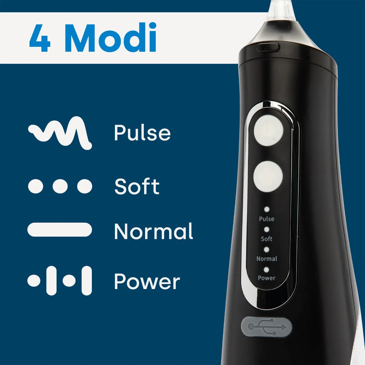 emmi-dent mundbruser med 4 dyser