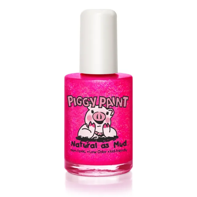Piggy Paint Neon Lights neglelak 15 ml hot pink glitter