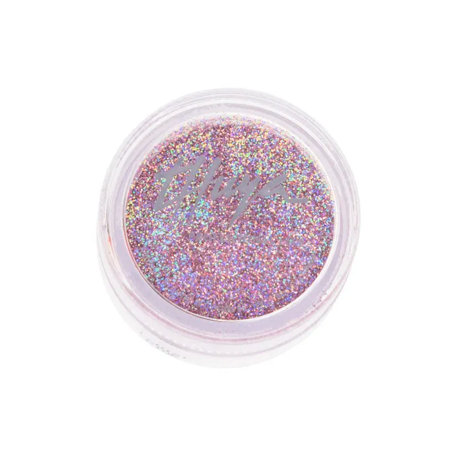 Evolution Gel Pink Glam neglepudder pink glitter metallic