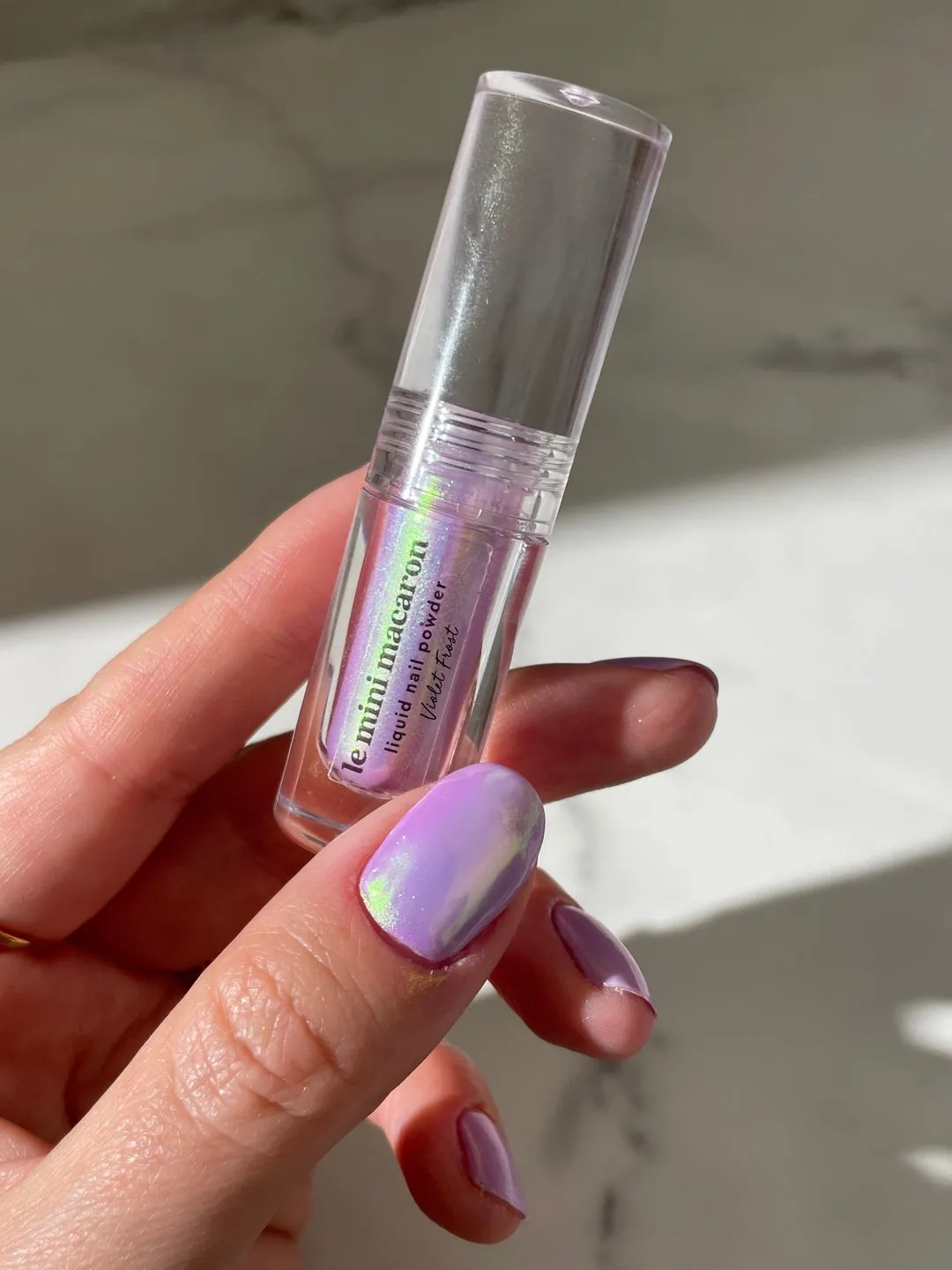 Le Mini Macaron Stardust neglepulver 2 ml