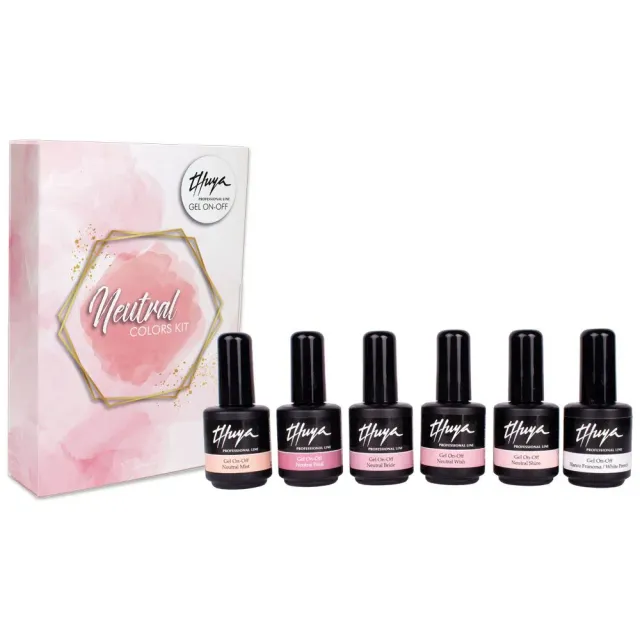 Evolution Gel On-Off Neutrals gellaksæt 6 stk elegant