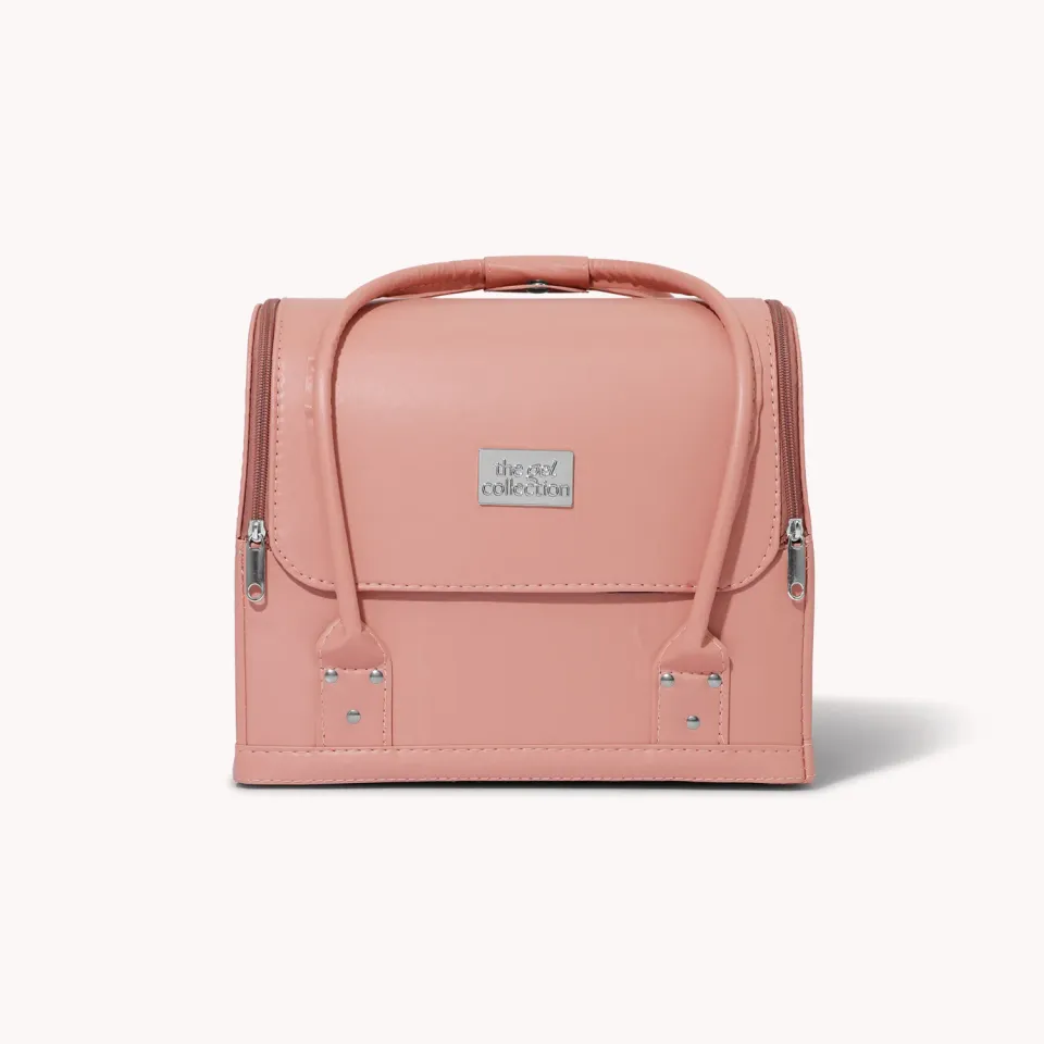 The Gel Collection Gel Carrier opbevaringstaske rosa PU-læder