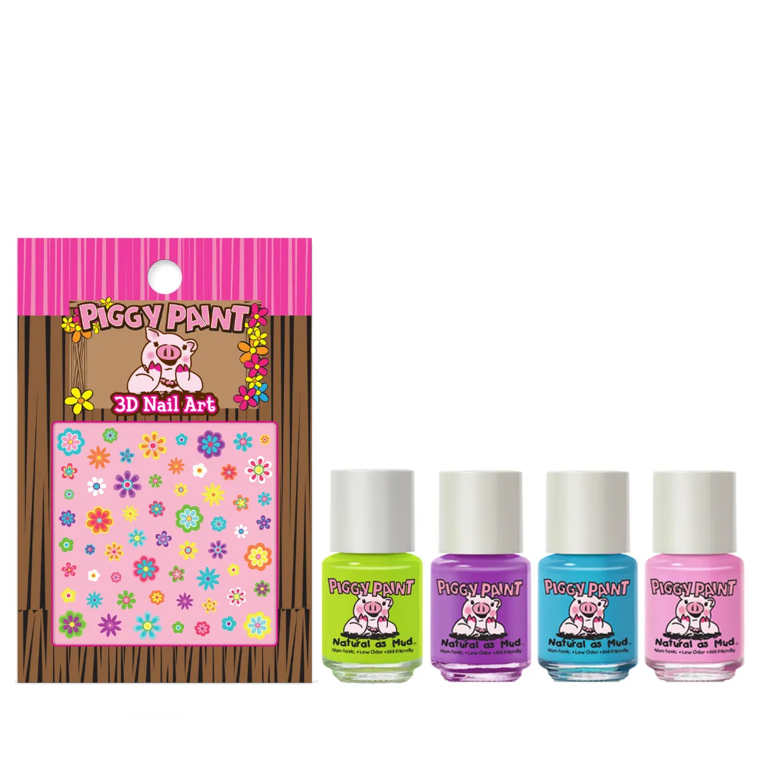 Piggy Paint Funny Bunny neglelak gavesæt 4 stk til børn