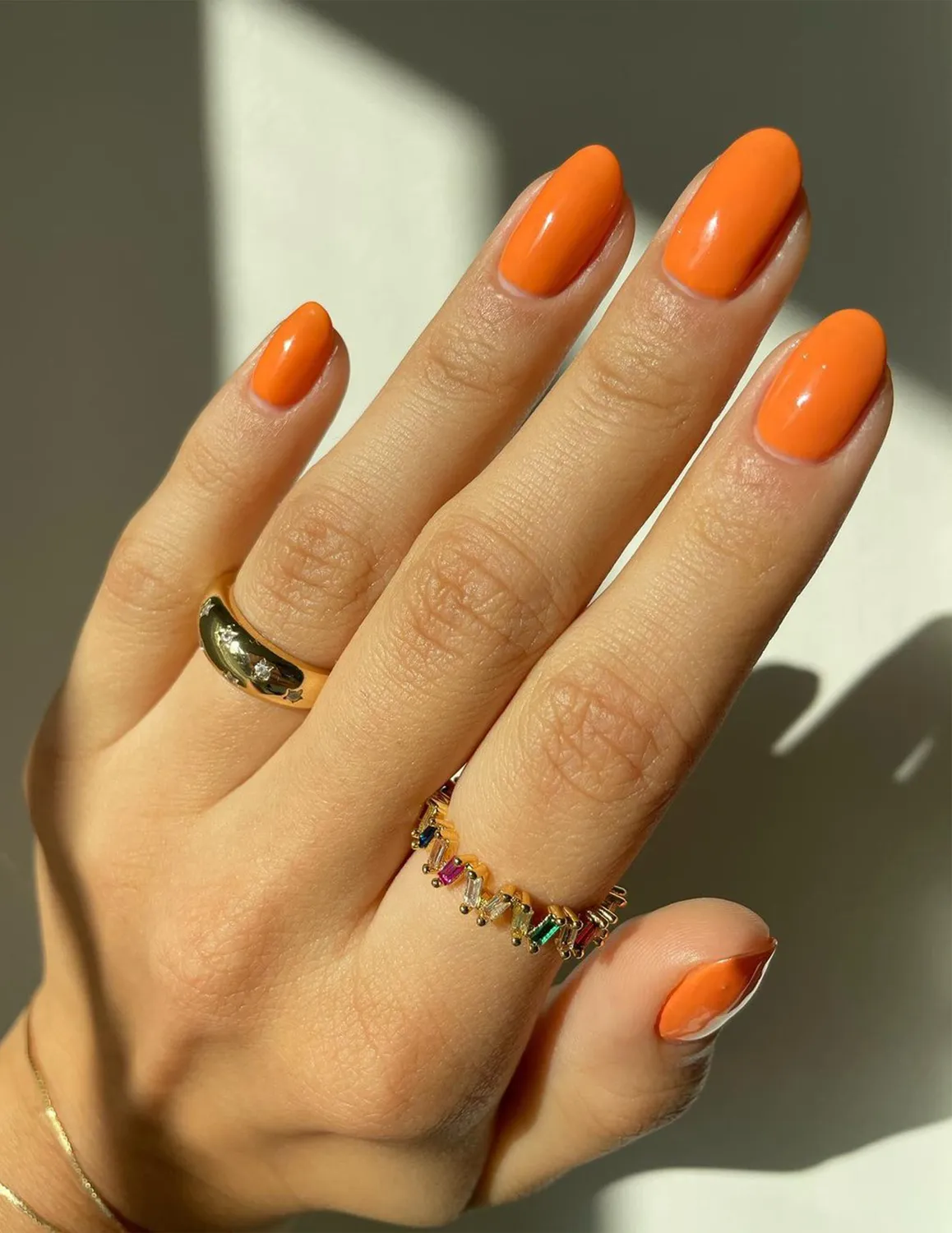 Le Mini Macaron Papaya Sorbet gellak 8,5 ml lys orange