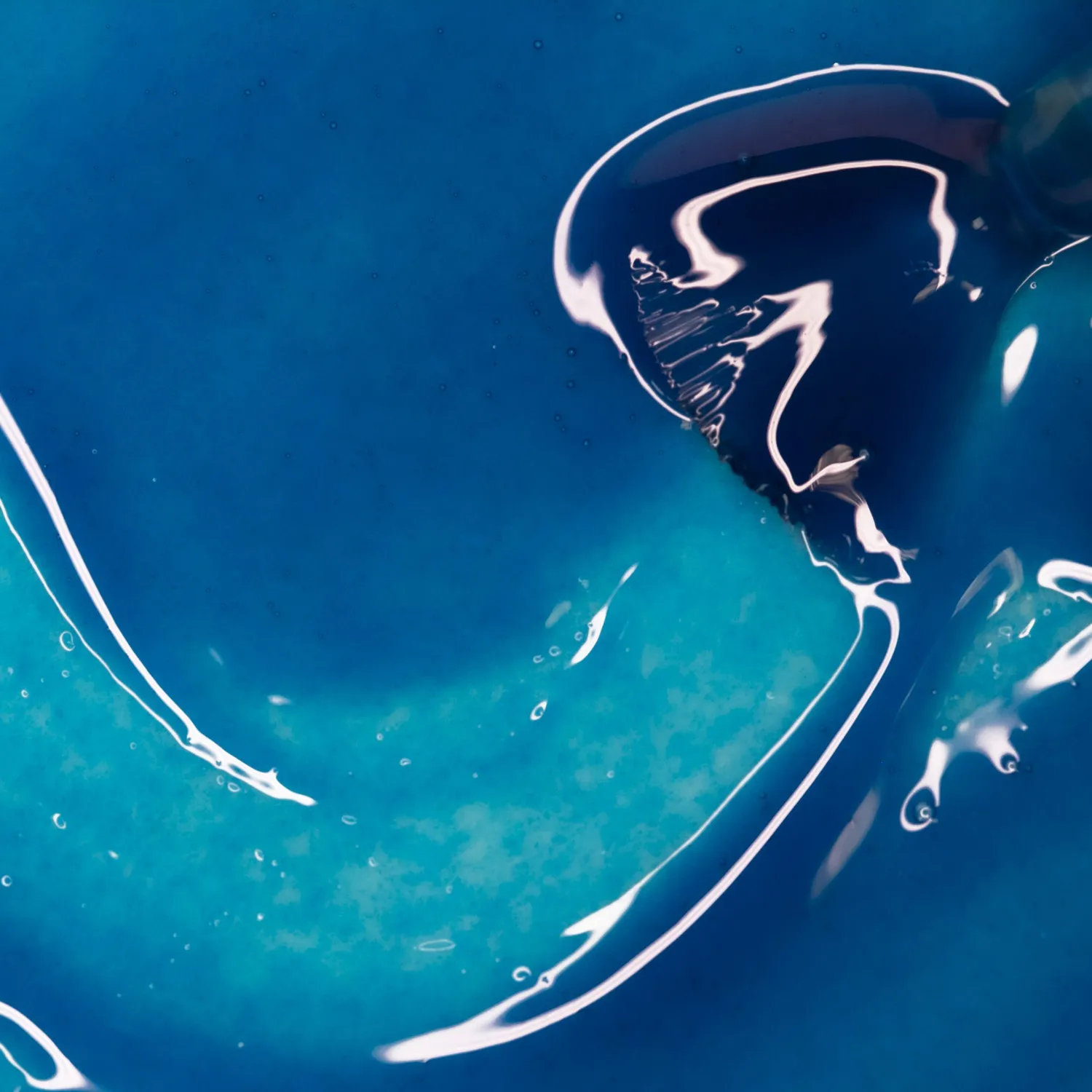 Evolution Gel On-Off Crystal Blue gellak translucent blå