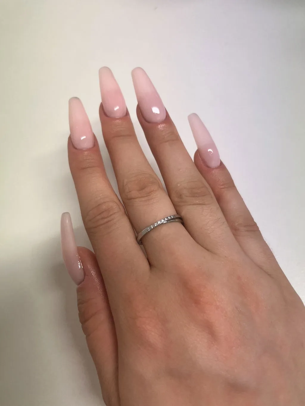 The Gel Collection Soft Gel Press On negletips Coffin Long 600 stk