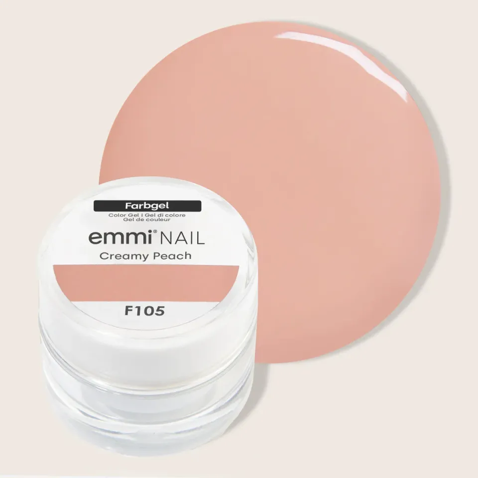 Emmi-Nail Farbgel Creamy Peach F105 farvegel 5 ml TPO-fri