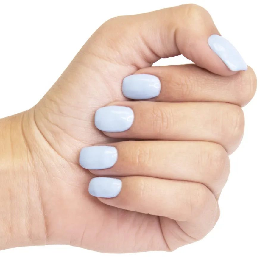Evolution Gel On-Off Baby Blue gellak lyseblå pastel