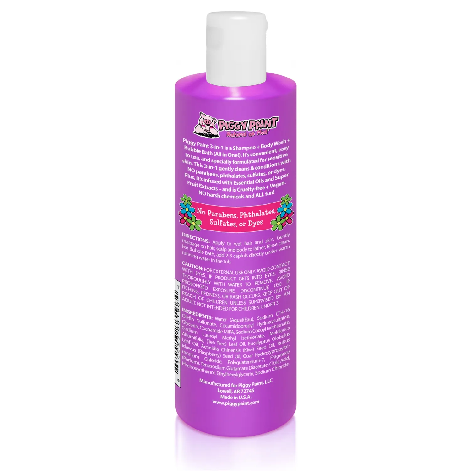 Piggy Paint Shimmer Lotion og 3-i-1 bundle jordbær