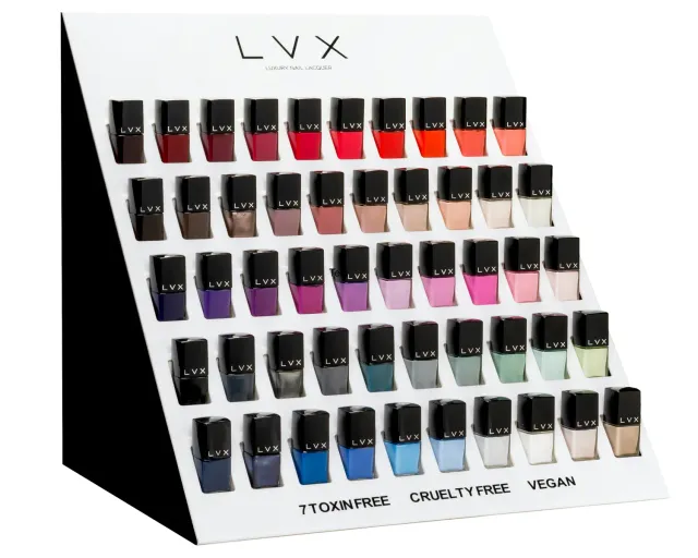 LVX Salon Display negledisplay til 50 farver