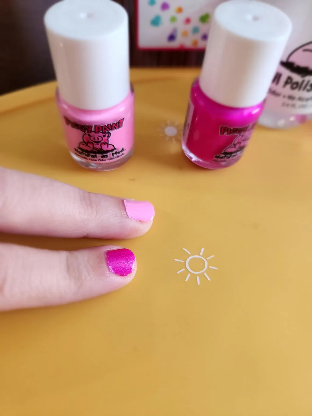 Piggy Paint Perfectly Pink børneneglelak 2-pak + remover