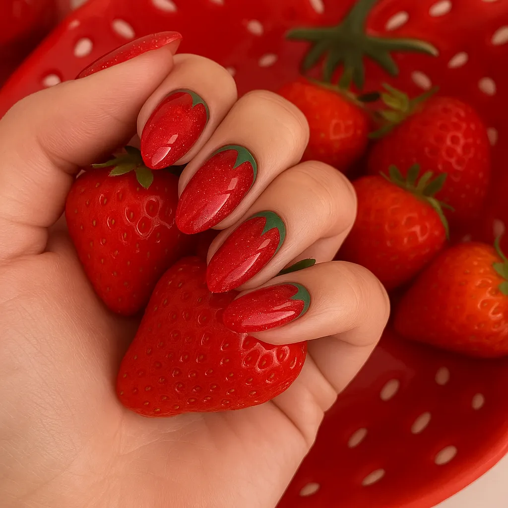 Emmi-Nail Shellac Shiny Strawberry L381 UV-lak 15ml lyserød