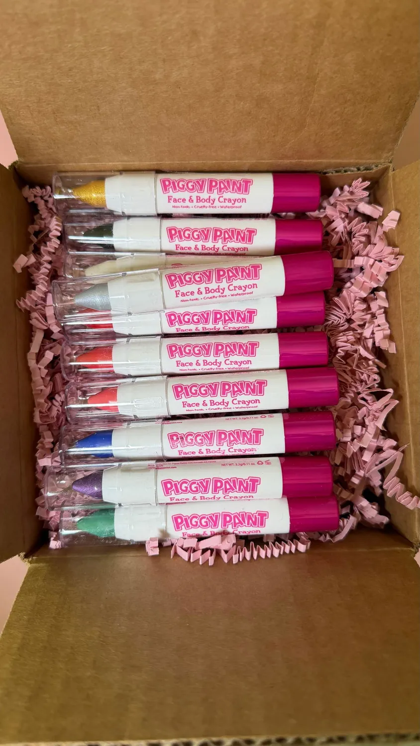 Piggy Paint School Spirit ansigtsmaling 6-pak farver