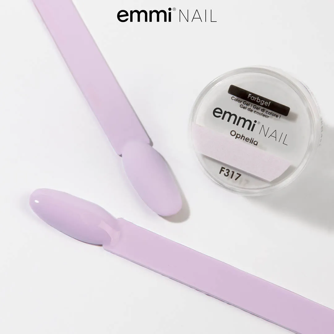 Emmi-Nail Farbgel Ophelia F317 farvegel 5ml lilla