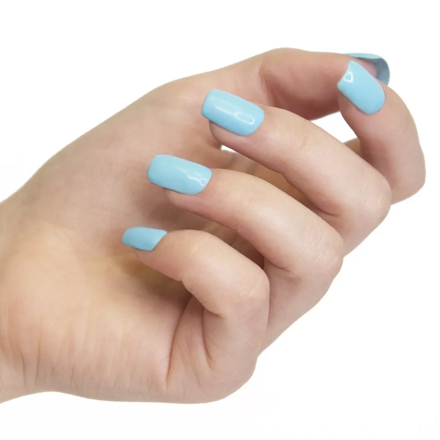 Evolution Gel On-Off gellak Pastel Blue lys blå