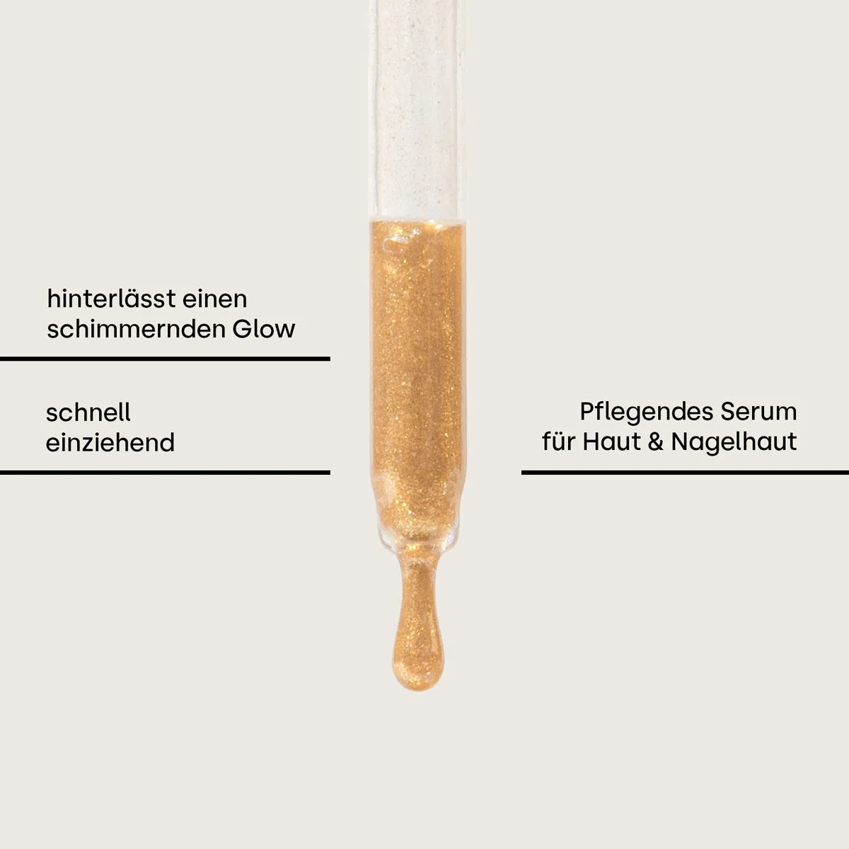 Emmi-Nail Amber Luxe glow serum negleolie 8 ml shimmer