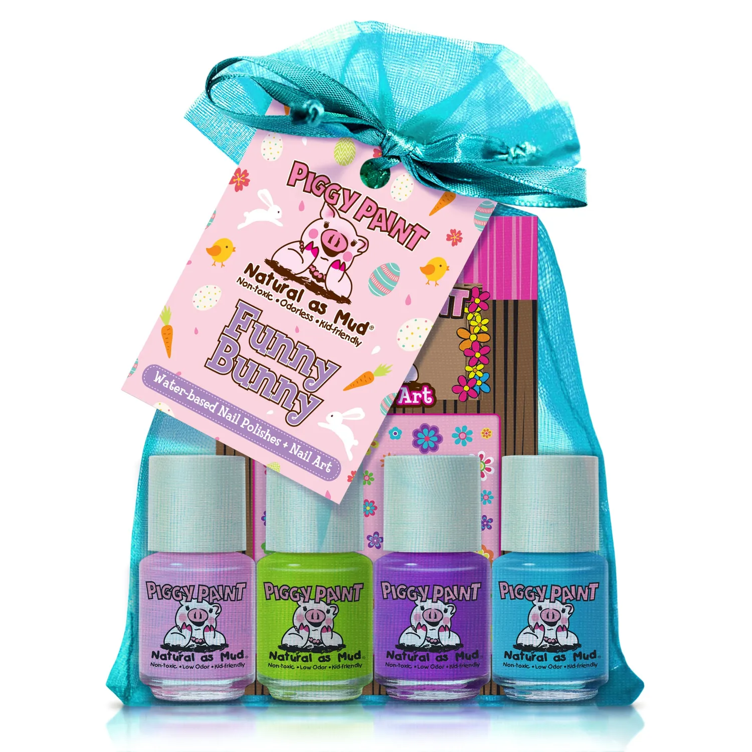 Piggy Paint Funny Bunny Bundle neglesæt 14 dele påske