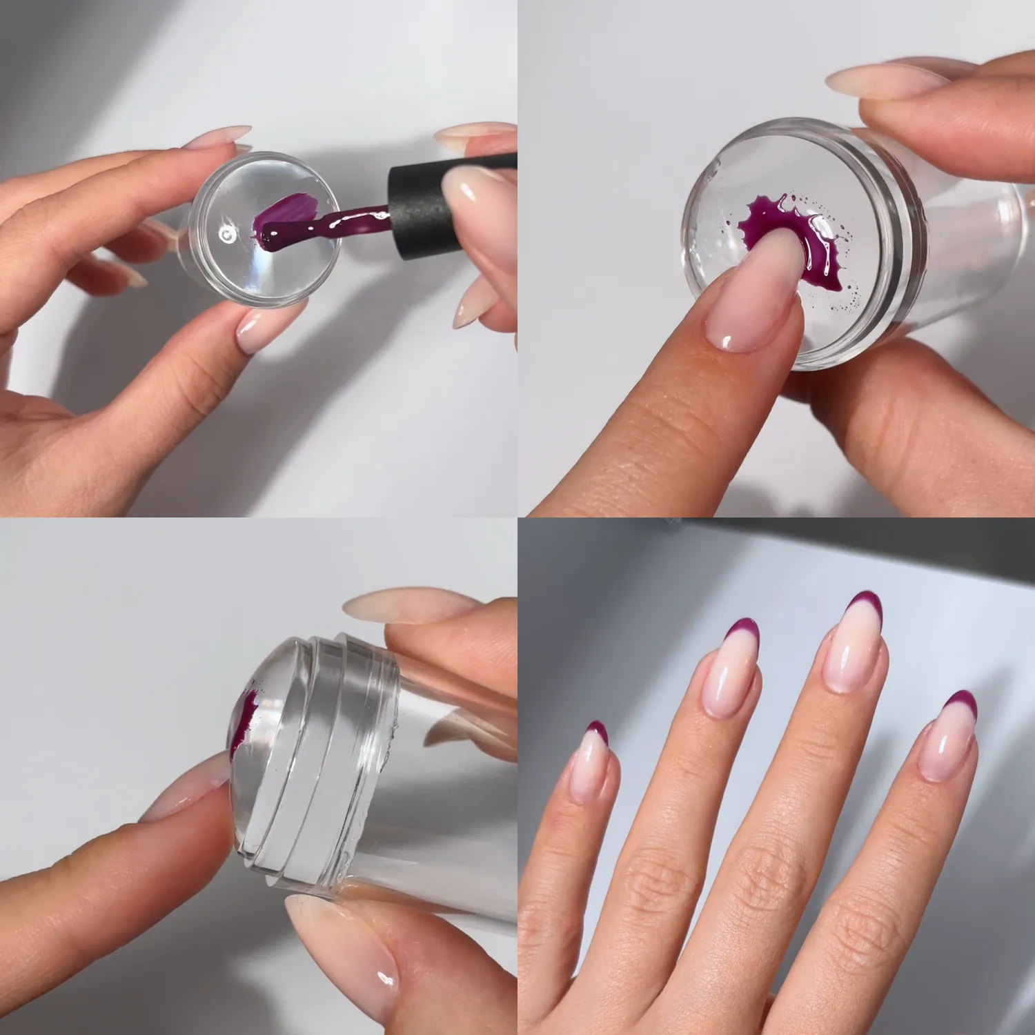 The Gel Collection Stamping Tool neglepensel til french