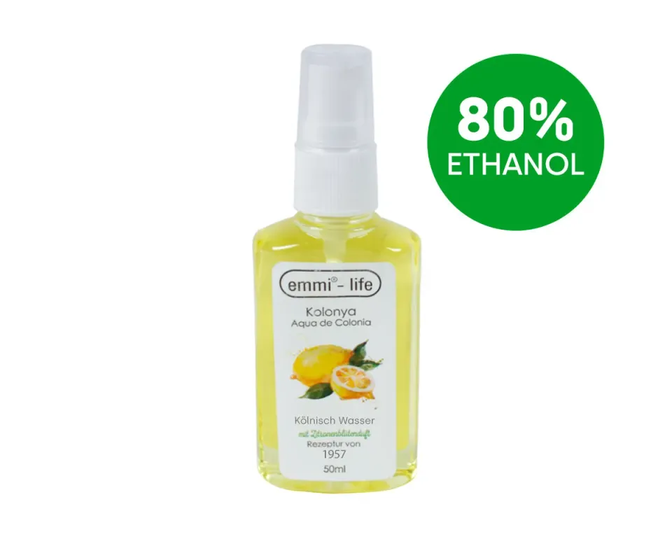 Emmi-Life Kölnisch Wasser Kolonya håndrens citronblomst