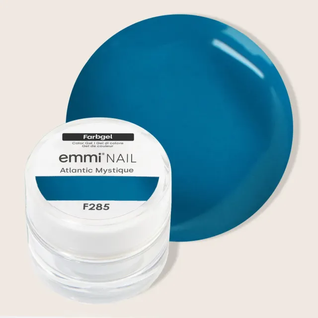 Emmi-Nail Atlantic Mystique F285 farvegel 5ml blå