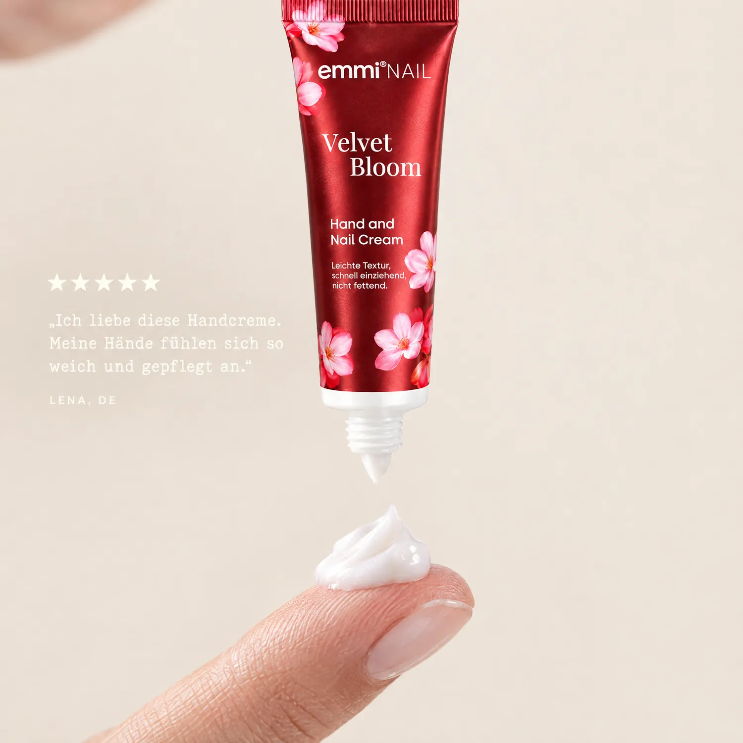 Emmi-Nail Velvet Bloom håndcreme blomsterduft