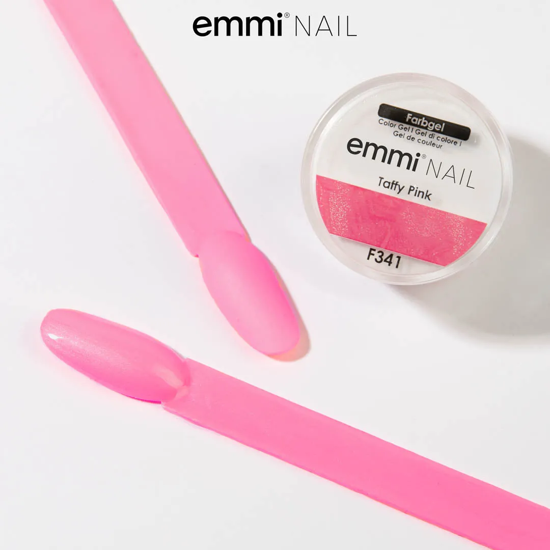 Emmi-Nail Farbgel Taffy Pink F341 farvegel 5ml lyserød