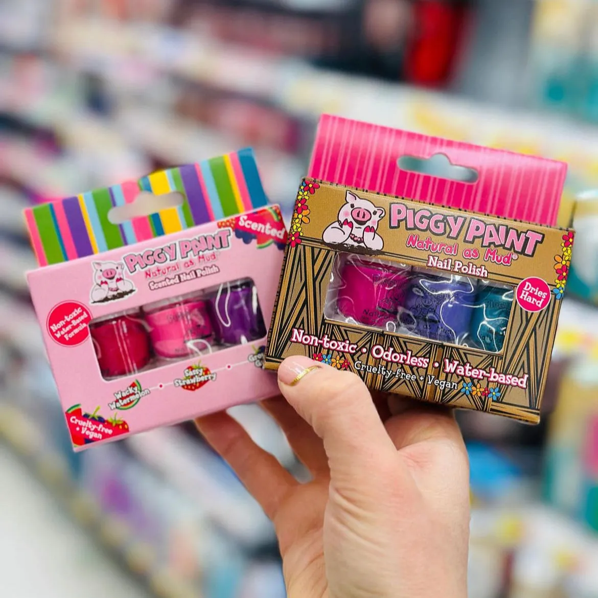 Piggy Paint Scented neglelak 3-pak mini frugtduft