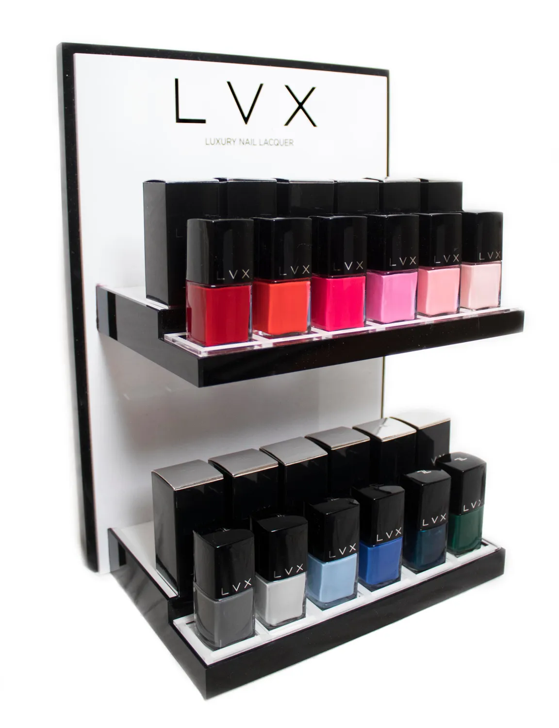 LVX Retail Display negledisplay til salon