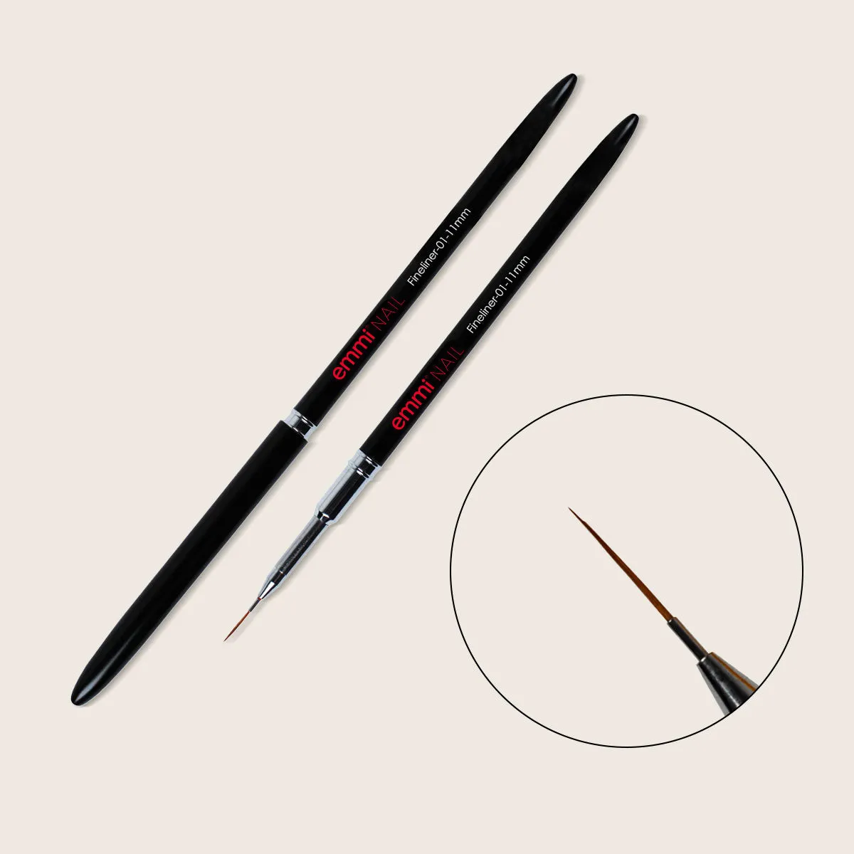Emmi-Nail Nail Art Fineliner pensel til negledesign