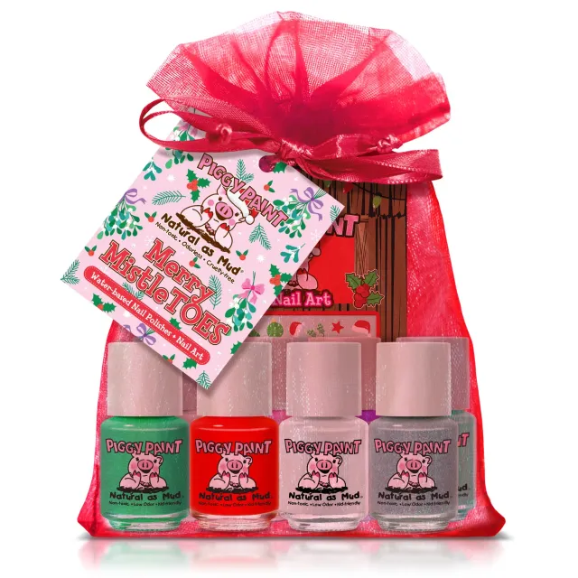 Piggy Paint Merry MistleTOES Gift Set neglelak minisæt til børn