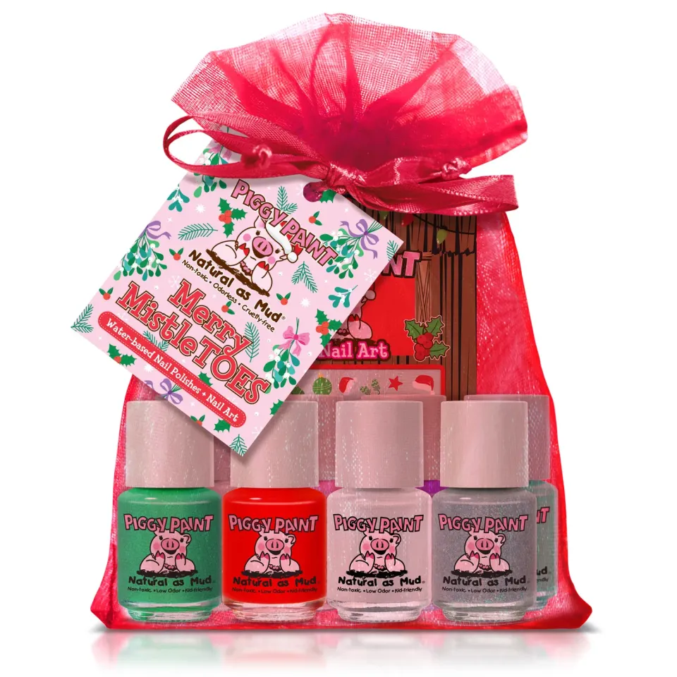 Piggy Paint Merry MistleTOES Gift Set neglelak minisæt til børn