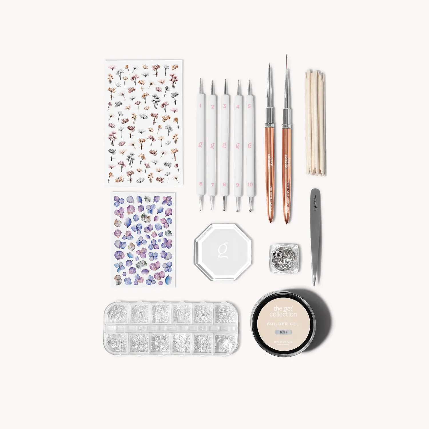 The Gel Collection Nail Art Kit nail art-sæt