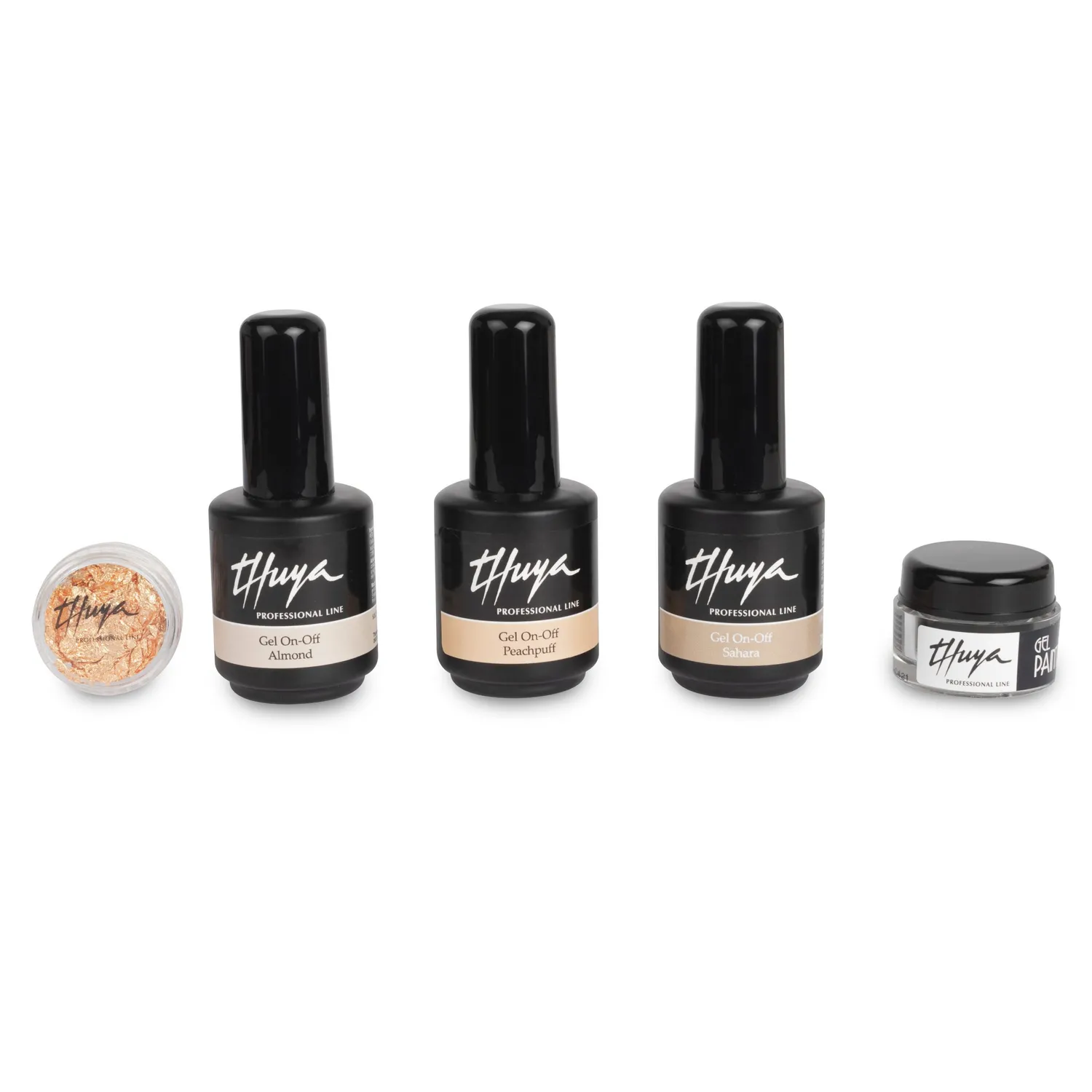 Evolution Gel Animal Print On-Off gel neglesæt 5 dele