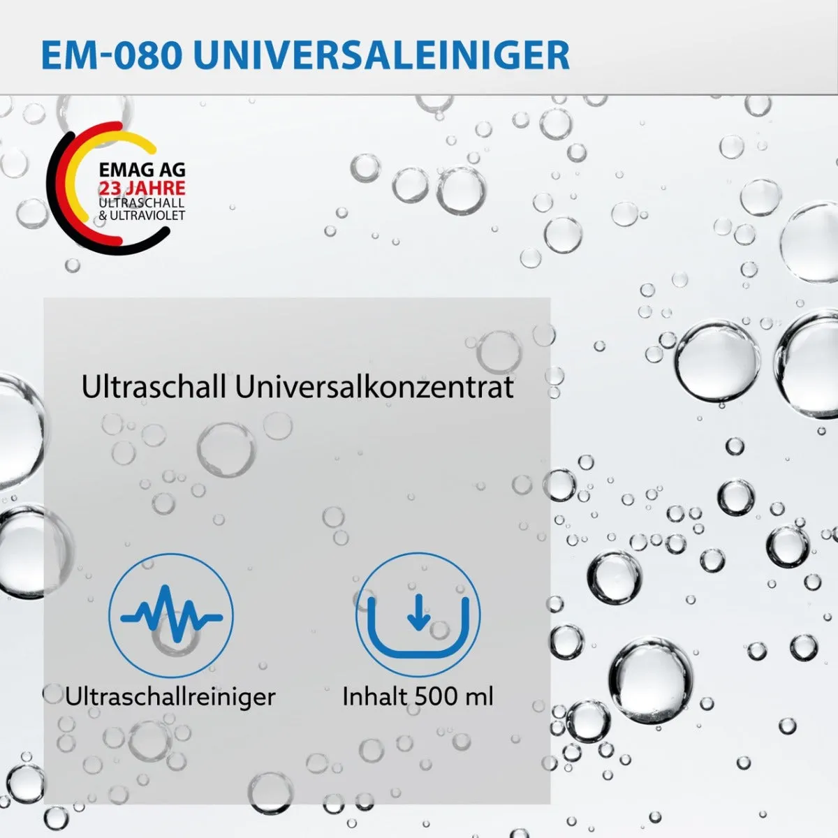 Emmi-Nail Universalreiniger EM-080 universalrens til ultralyd 500 ml