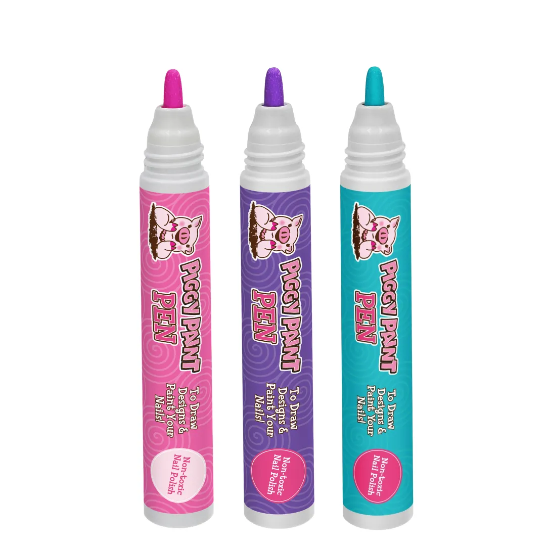 Piggy Paint Piggy Pens Fairy Fun neglepenne 3-pak