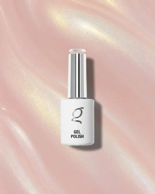 The Gel Collection 177 Guard Down gellak nude gylden perle