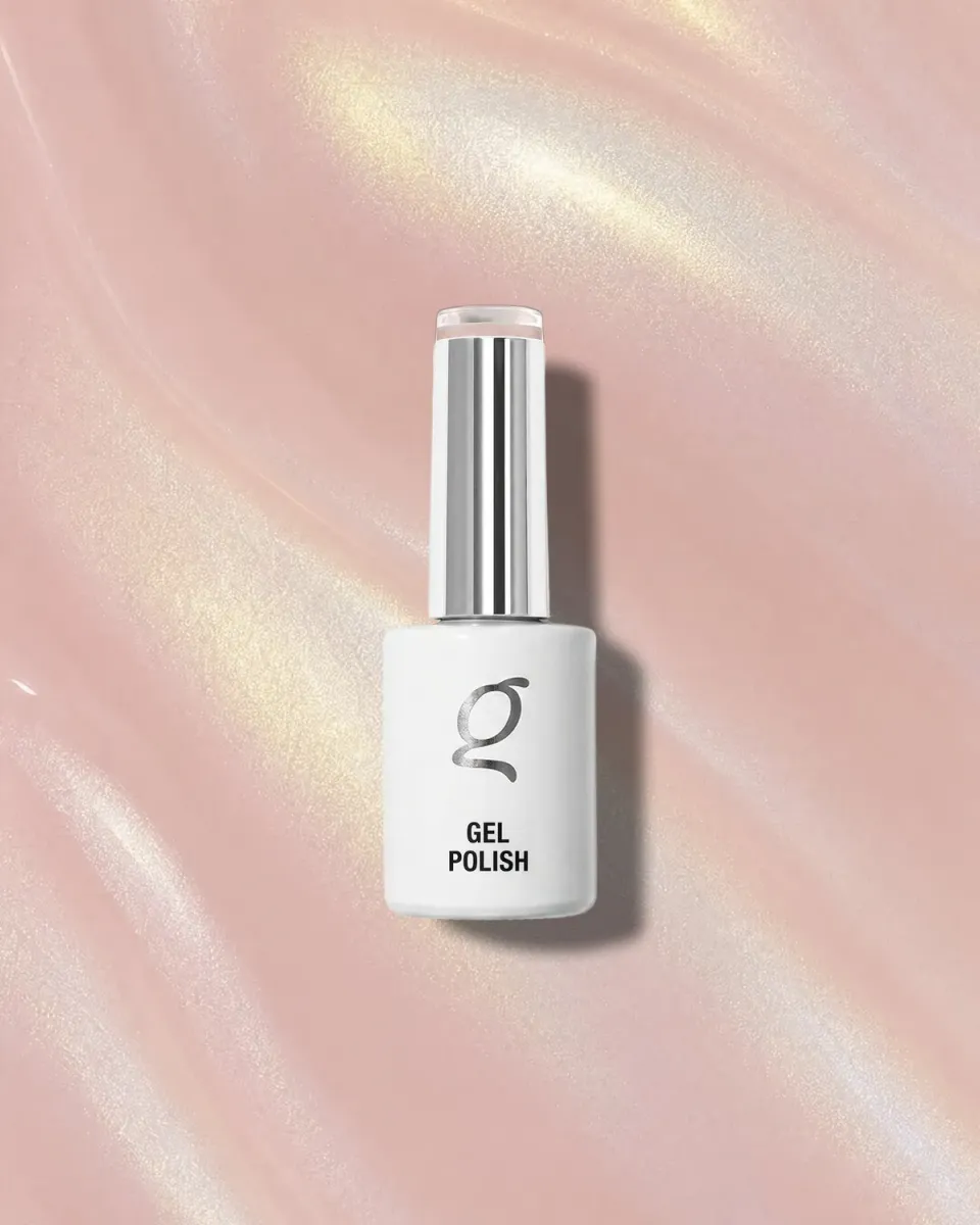 The Gel Collection 177 Guard Down gellak nude gylden perle