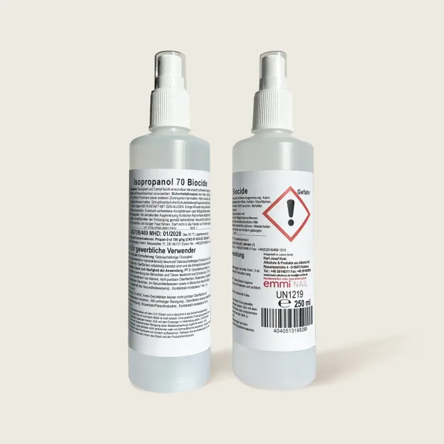 Emmi-Nail Isopropanol 70 desinfektion 250ml overflader